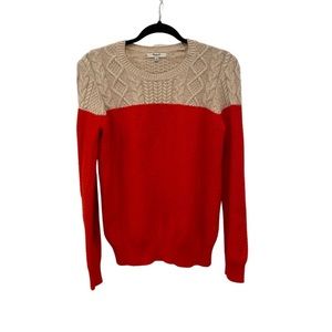 Madewell color block sweater